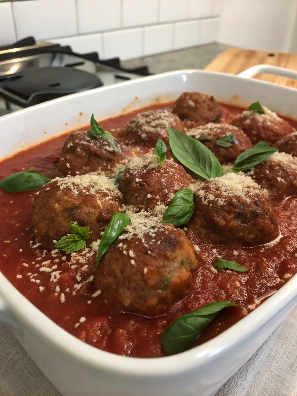 Meatballs in red wine tomato sauce ingredients