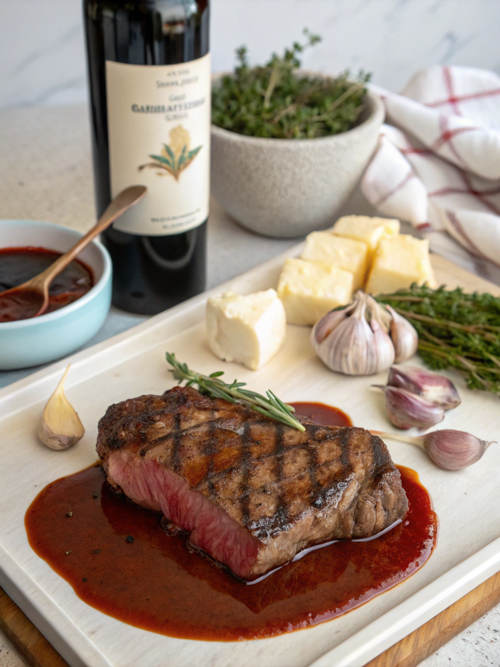 Steak Red Wine Sauce ingredients