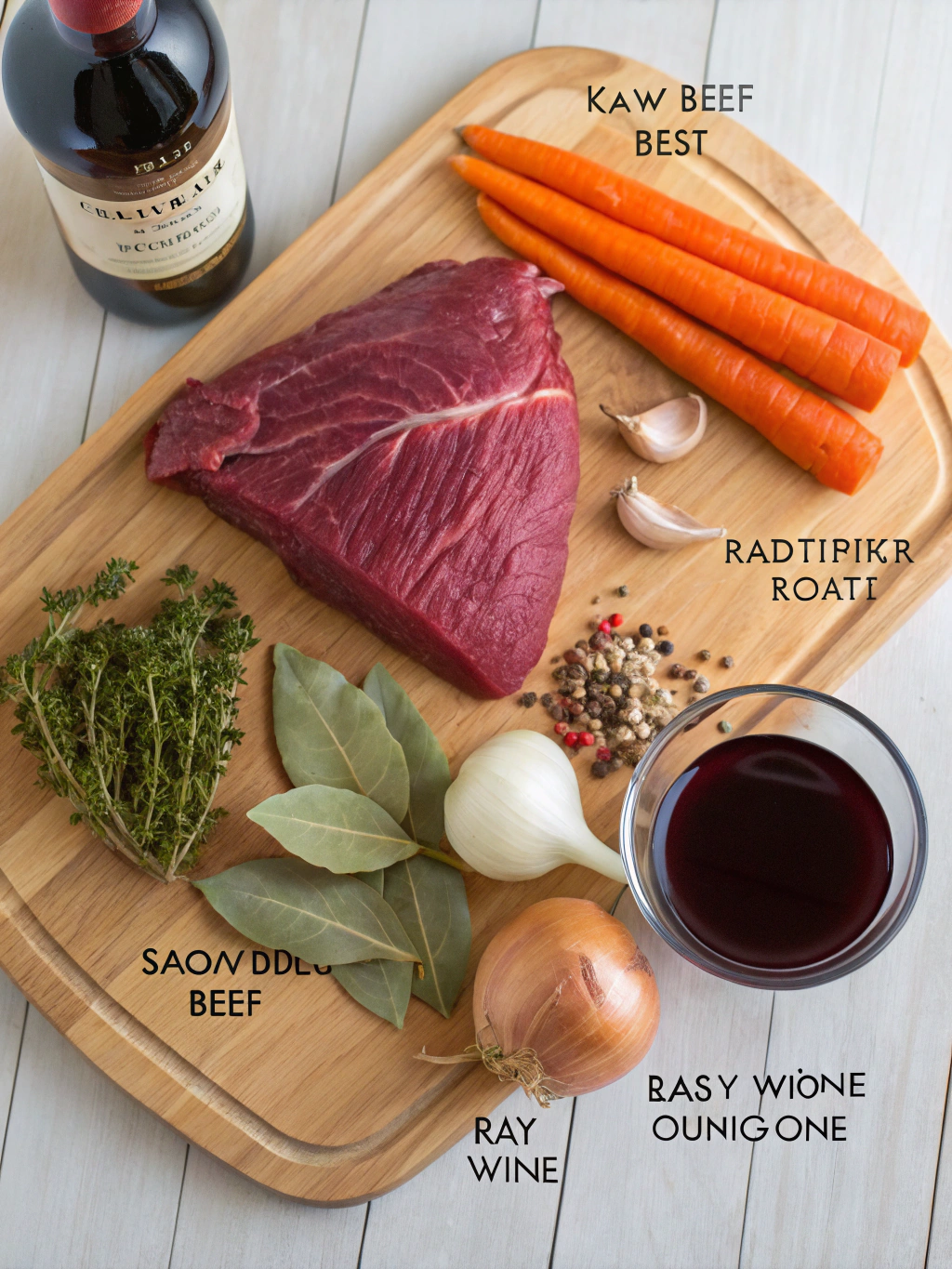 Roast Beef Red Wine ingredients